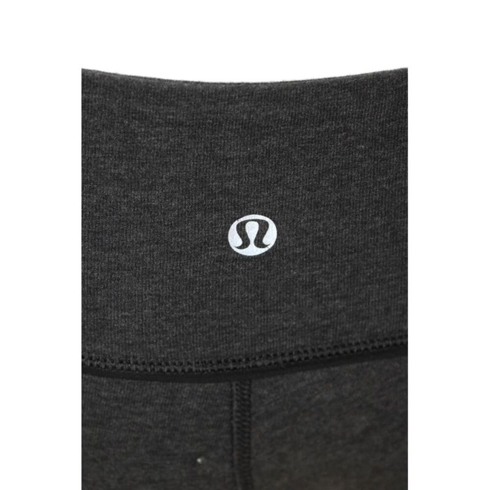 Lululemon Womens Athletic Stretch Mid-Rise Skinny Ankle Leggings Gray Size 4 - Picture 4 of 4